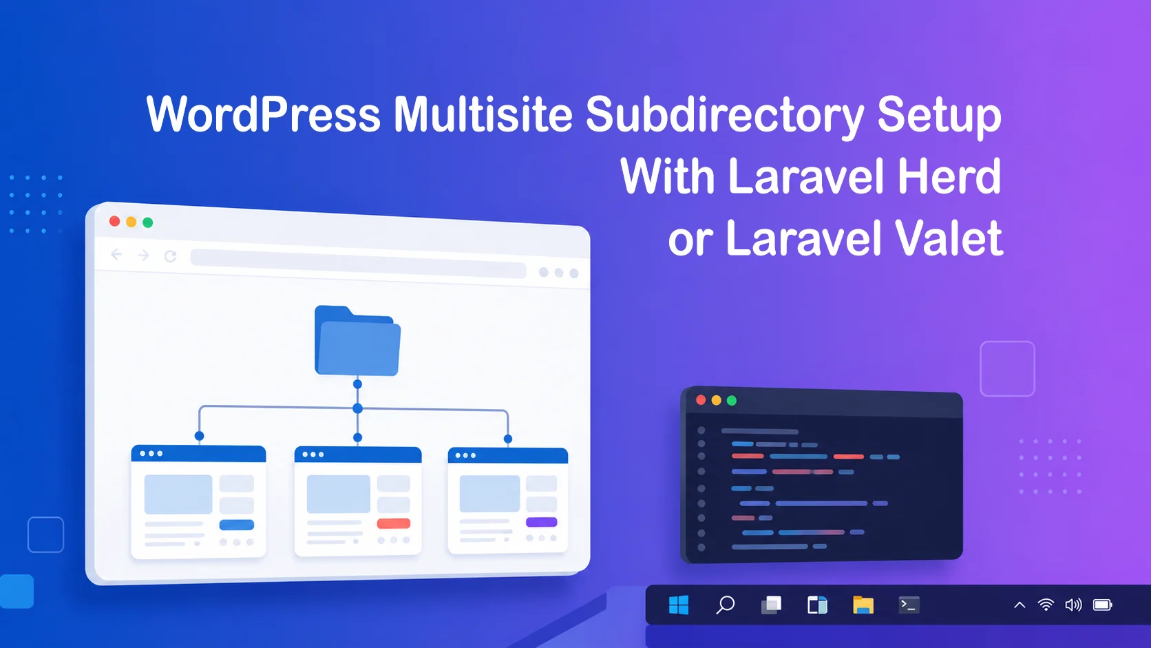 WordPress Multisite Subdirectory Setup With Laravel Herd