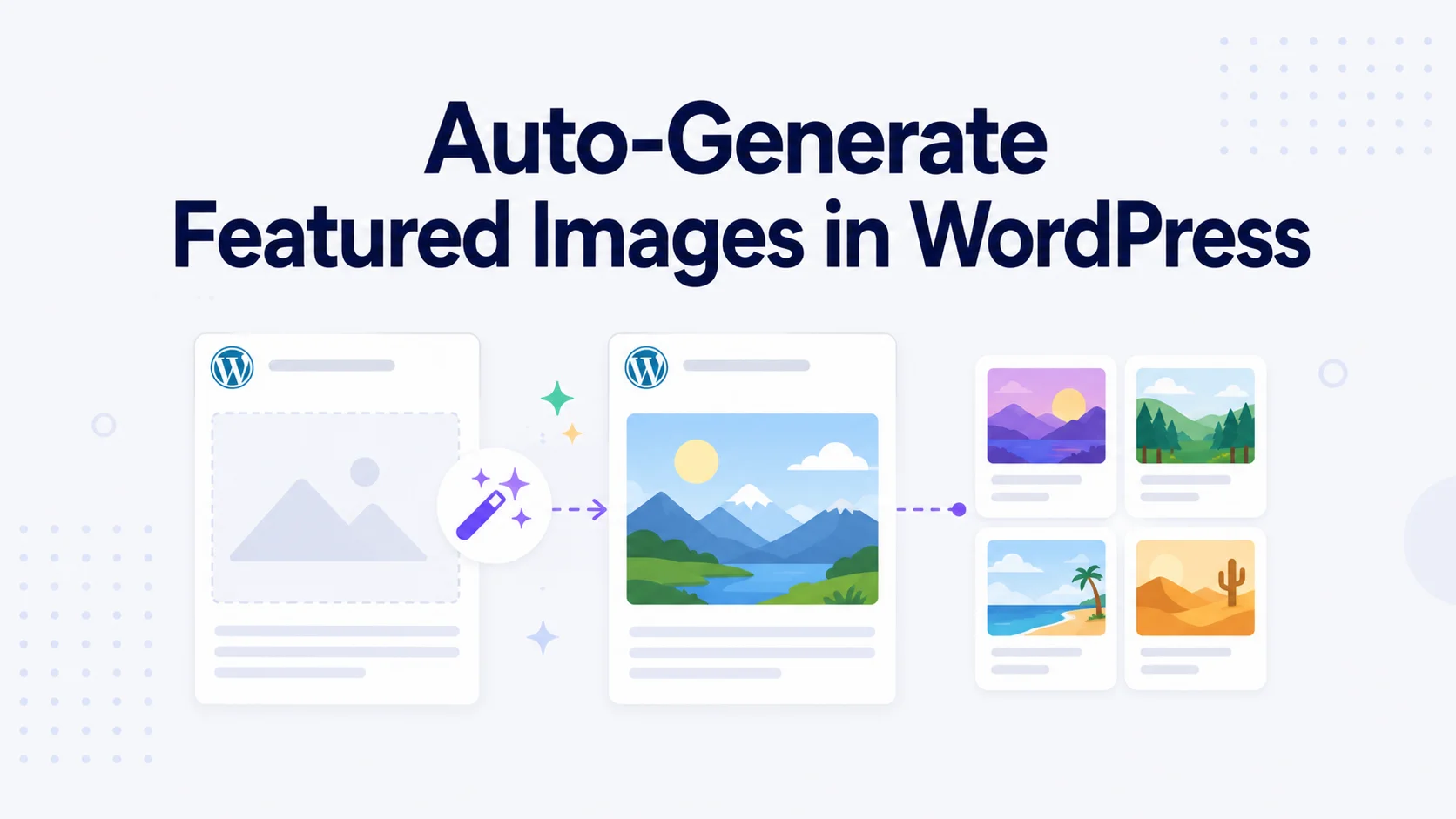 Automatically Generate Featured Images in WordPress